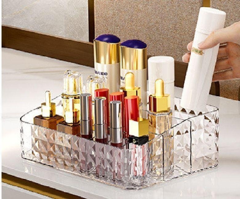 Separated Desktop Makeup Organizer