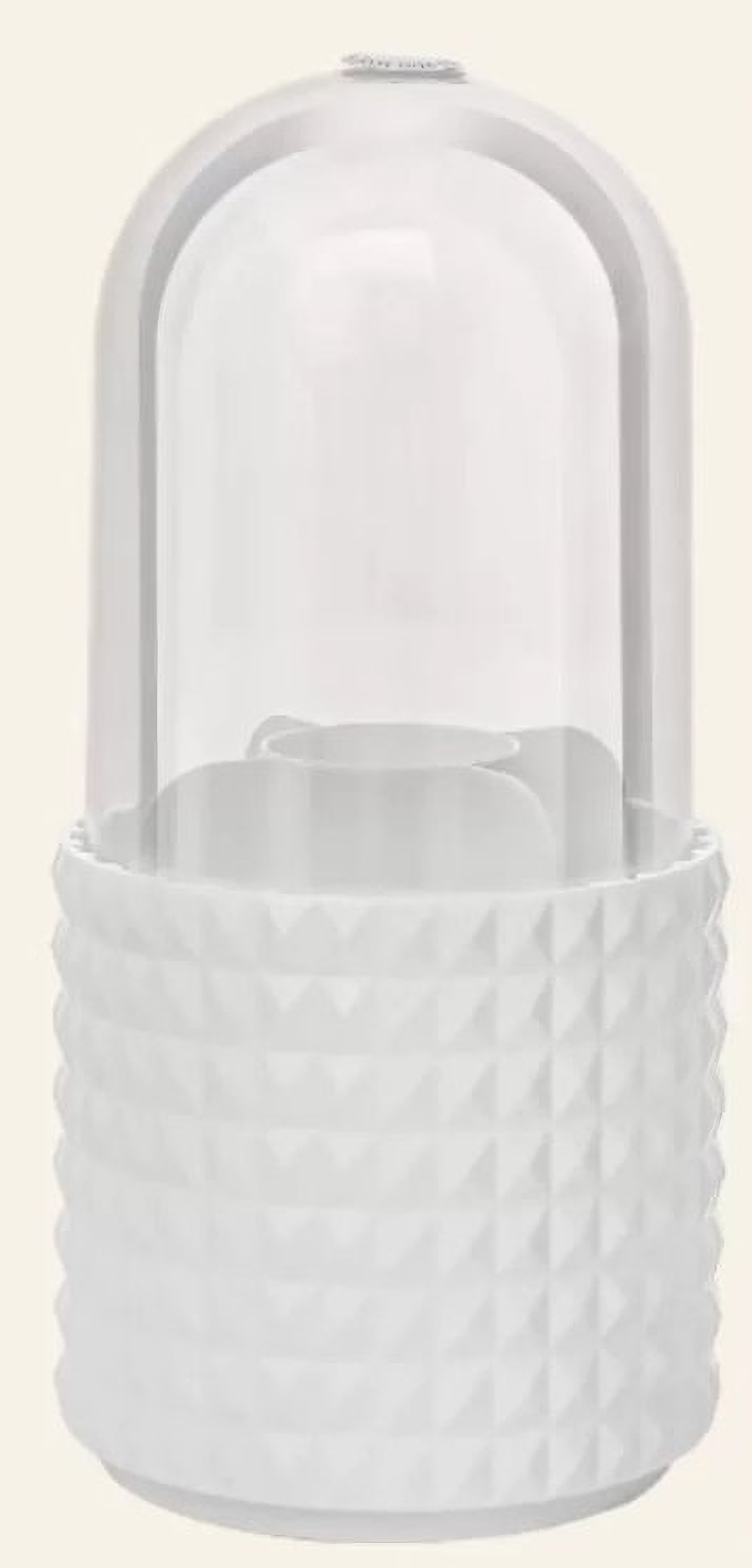 Makeup brush storage box