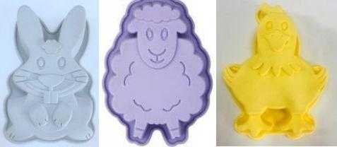 Silicone cake mould