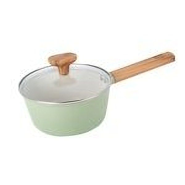 16cm forged alum milk pot with lid