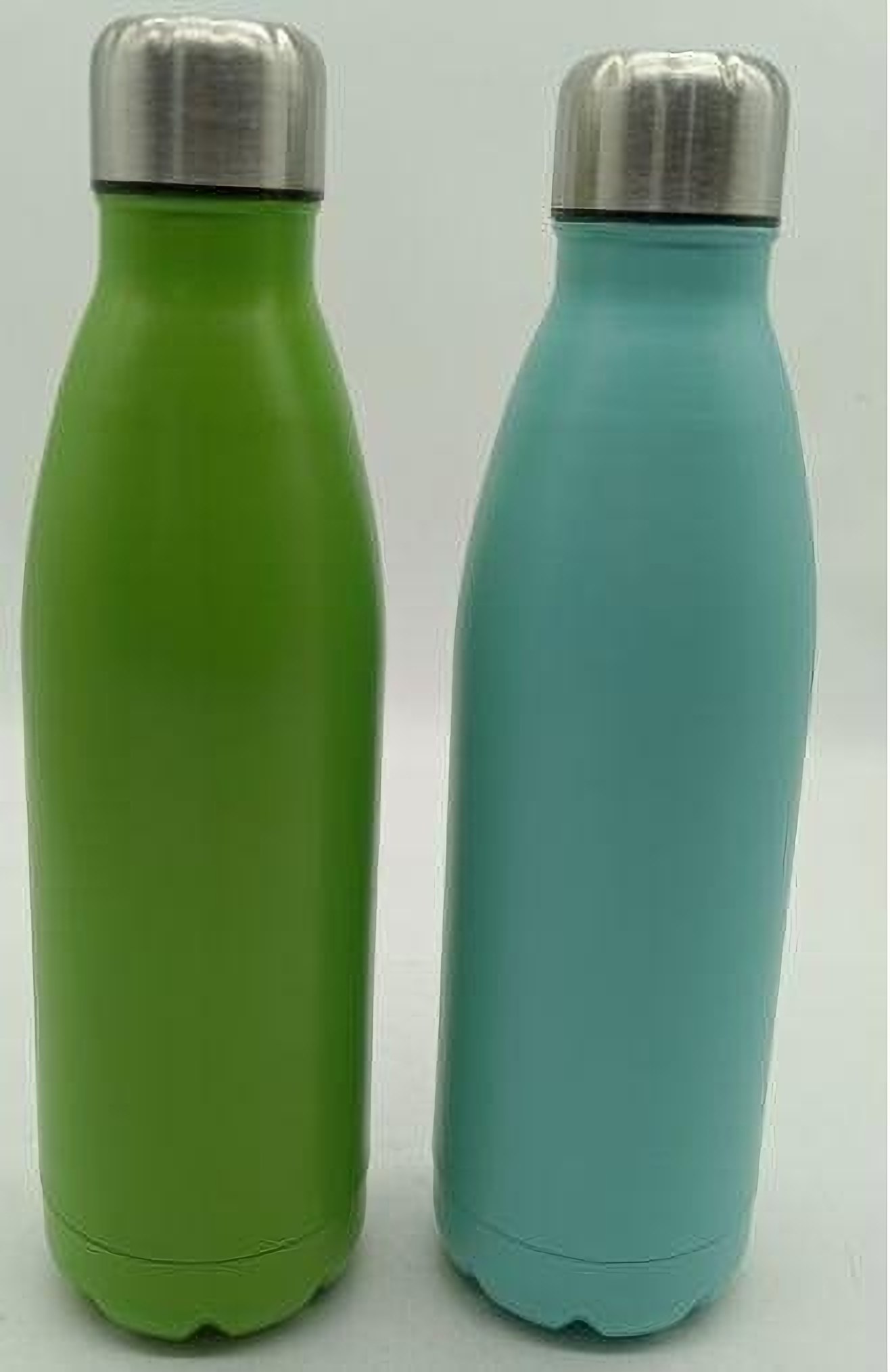 Single wall stainless steel flask