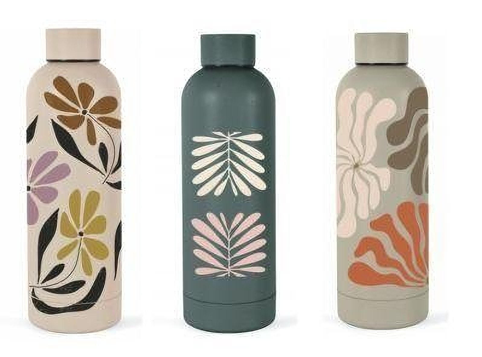 500ml stainless steel double wall vacuum flask with 3 D printing