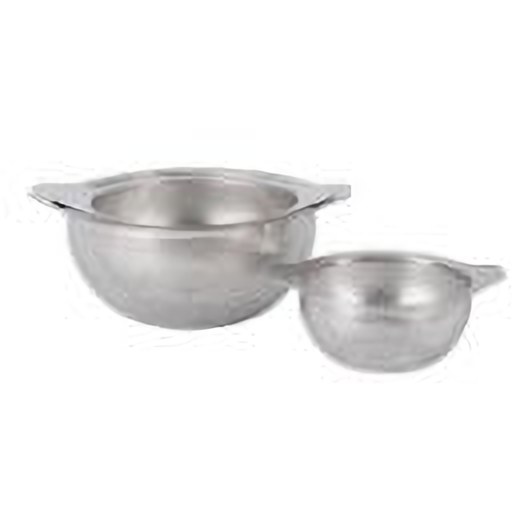 Perforated Metal Colander set of 3