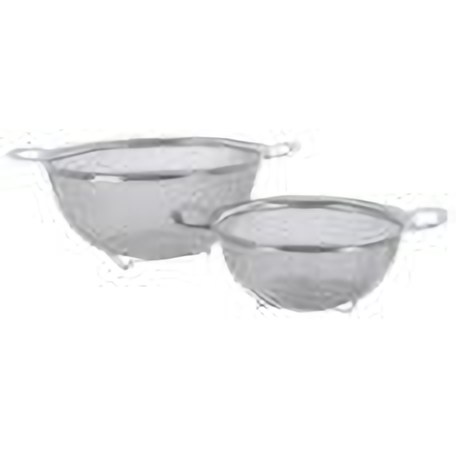 Stainless Steel Mesh Basket With Square Ear set of 2