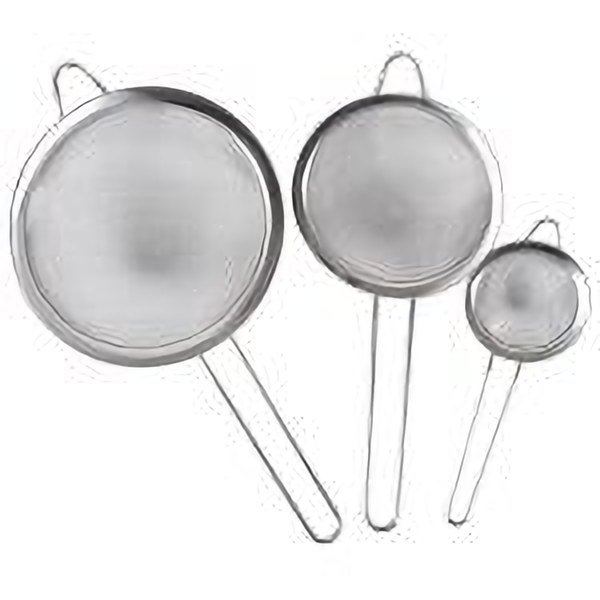 Stainless Steel Strainer set of 3