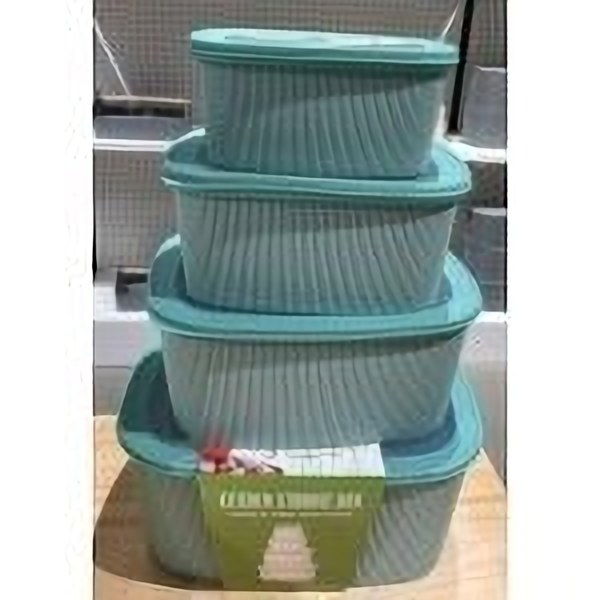 Rectangular salad bowls set of 4