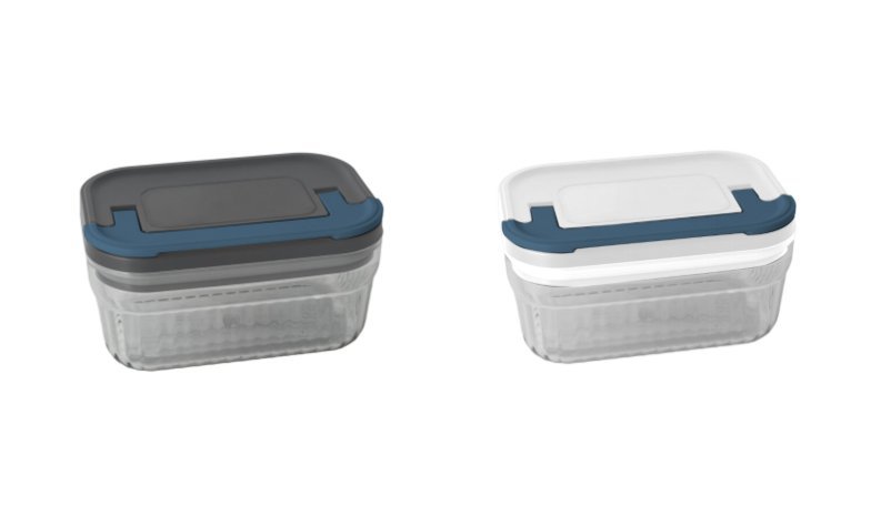 520ml Striped Storage Container (S)