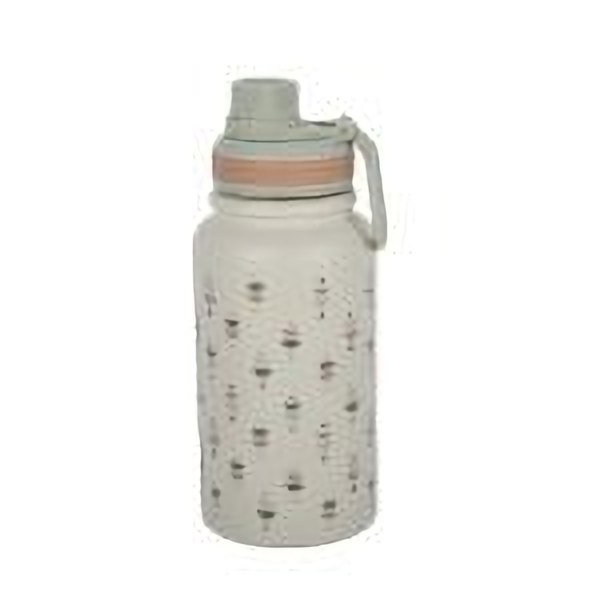 600ml stainless steel double wall vacuum flask with powder coating and laser logo