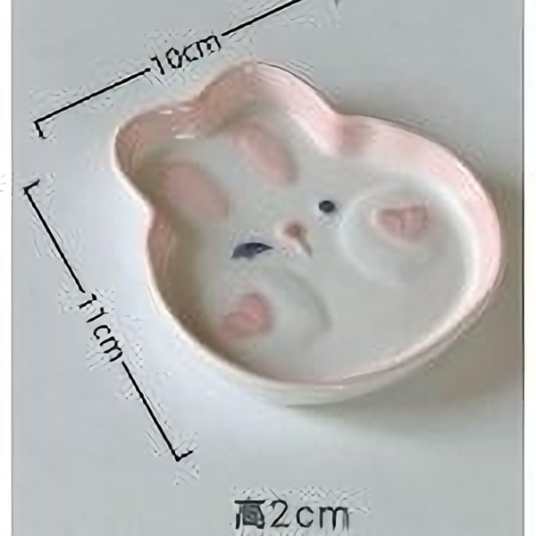 Ceramic plate L