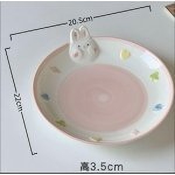 Ceramic plate