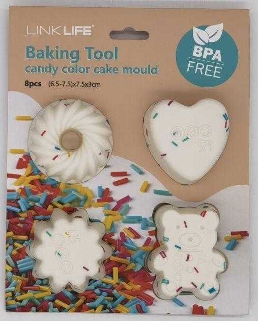Silicone Muffin Cup 8 set